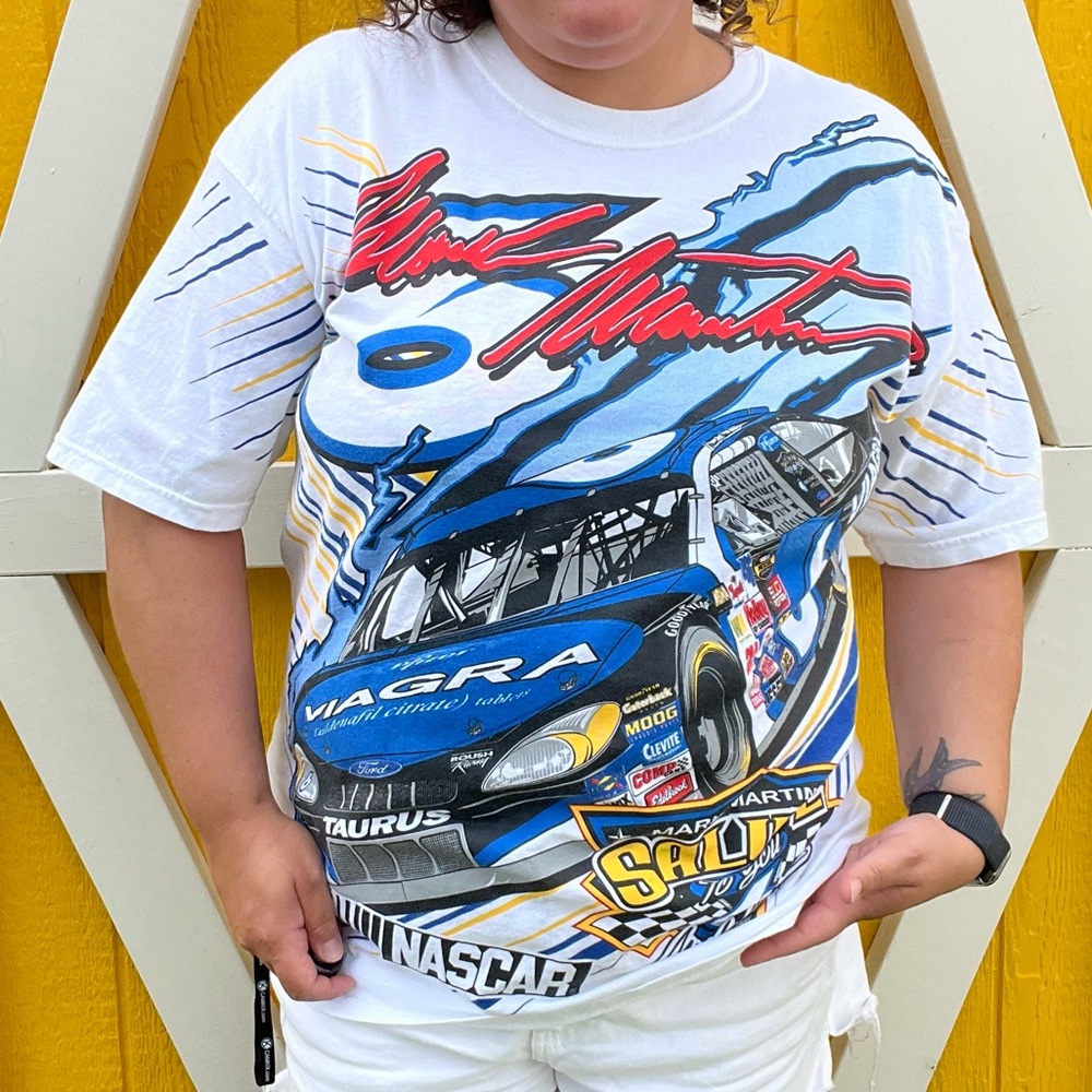 NASCAR Nextel cup mark martin race car tee shirt XL